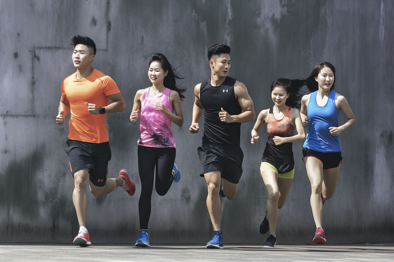 年轻人在户外跑步锻炼背景,高清,摄影图,摄影图片,图片大全,摄影图免费下载